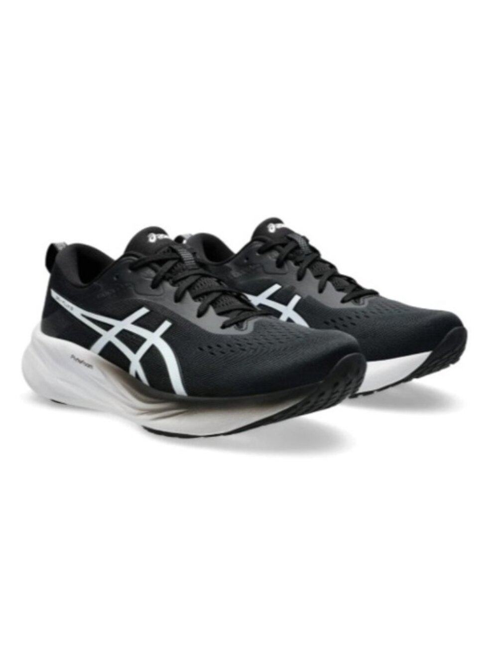 Asics Women's Gel Flux 8 Running Shoes, Black & White | Size 8.5